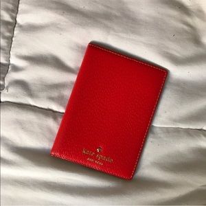 Kate Spade Passport Holder, Red